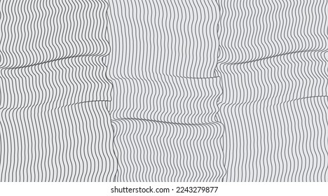 Abstrakter, unregelmäßiger, schwarz gestreifter strukturierter Hintergrund. geometrisches nahtloses Muster für Kleidung, Decken, Seite und andere. 
