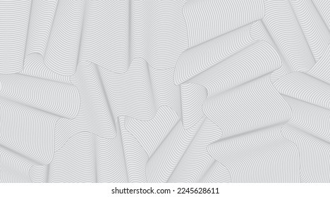 Abstract irregular black striped textured background. geometric pattern design for certificate, invitation, clothes and others.