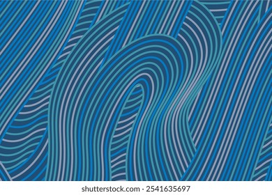 abstract Irregular blue color wave striped textured background. seamless geometric pattern design for certificates, invitations, textiles, apparel, covers and more.
