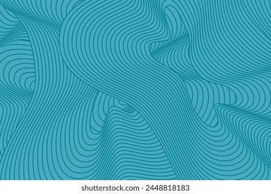 Abstract irregular blue tosca color striped textured background. seamless geometric pattern design for certificate, invitation, textile, clothes, cover and others.