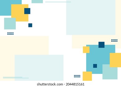 Abstract irregular box design. For banner and poster background templates. Modern design.