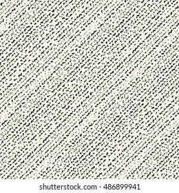 Abstract irregular diagonal strokes distressed textured background. Seamless pattern.