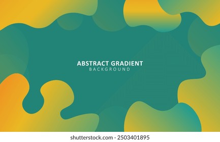 Abstract irregular Gradient background. Abstract gradient background vector for card, banner or wallpaper.
