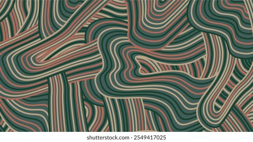 abstrato Irregular multi cor onda listrada linhas texturizadas fundo. design de padrão geométrico perfeito para certificados, convites, têxteis, vestuário, capas, banner e muito mais.
