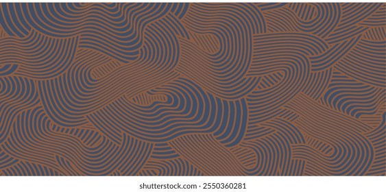 abstract Irregular multi color wave striped lines textured background. seamless geometric pattern design for certificates, invitations, textiles, apparel, covers, banner and more.
