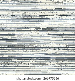 Abstract irregular noisy striped background. Seamless pattern. Vector.