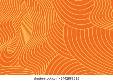 Fondo texturizado de rayas amarillas irregulares abstractas. diseño geométrico sin fisuras para certificado, invitación, textil, ropa, cubierta y otros.