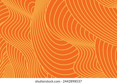 Abstract irregular orange yellow striped textured background. seamless geometric pattern design for certificate, invitation, textile, clothes, cover and others.
