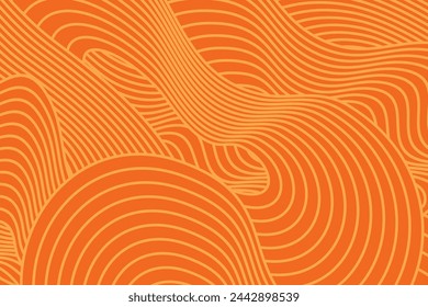Abstract irregular orange yellow striped textured background. seamless geometric pattern design for certificate, invitation, textile, clothes, cover and others.