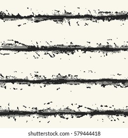 Abstract irregular pixel stroke seamless pattern.