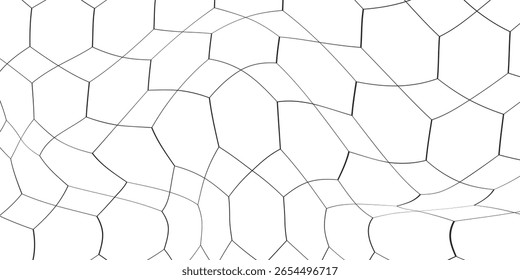 Padrão de malha de polígono irregular abstrato - fundo de estrutura de células orgânicas rachadas


