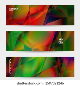 Abstract irregular polygonal background. Multicolored gradient of reflected light in crystal or diamond structure. Fragile sharp shattered ice or glass texture. Ambient light of low poly cubism