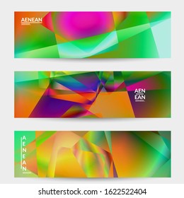 Abstract irregular polygonal background. Multicolored gradient of reflected light in crystal or diamond structure. Fragile sharp shattered ice or glass texture. Ambient light of low poly cubism