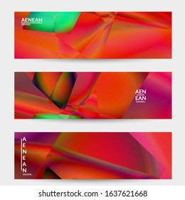 Abstract irregular polygonal background. Multicolored gradient of reflected light in crystal or diamond structure. Fragile sharp shattered ice or glass texture. Ambient light of low poly cubism