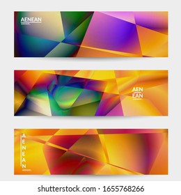 Antecedentes polígonos irregulares abstractos. Gradiente multicolor de luz reflejada en la estructura de cristal o diamante. Frágil y agudo hielo o textura de vidrio. Luz ambiental de bajo cubismo de polios