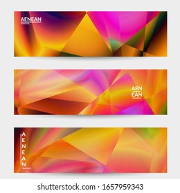 Antecedentes polígonos irregulares abstractos. Gradiente multicolor de luz reflejada en la estructura de cristal o diamante. Frágil y agudo hielo o textura de vidrio. Luz ambiental de bajo cubismo de polios