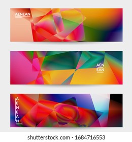 Abstract irregular polygonal background. Multicolored gradient of reflected light in crystal or diamond structure. Fragile sharp shattered ice or glass texture. Ambient light of low poly cubism