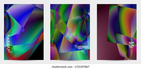 Resumen del fondo poligonal irregular. Gradiente multicolor de la luz reflejada en la estructura de cristal o diamante. Frágiles y agudas texturas de hielo o vidrio destrozadas. Luz ambiente de bajo cubismo de políticas