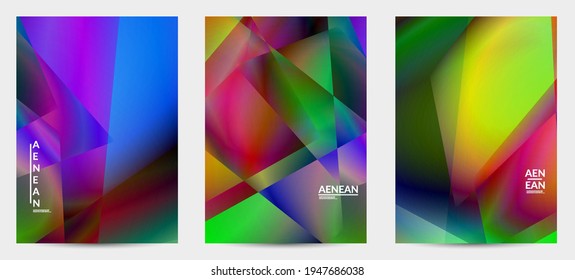 Resumen del fondo poligonal irregular. Gradiente multicolor de la luz reflejada en la estructura de cristal o diamante. Frágiles y agudas texturas de hielo o vidrio destrozadas. Luz ambiente de bajo cubismo de políticas
