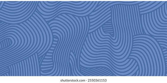 abstract Irregular purple blue color wave striped lines textured background. seamless geometric pattern design for certificates, invitations, textiles, apparel, covers, banner and more.
