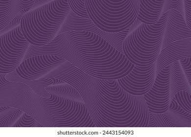 Abstract irregular purple color striped textured background. seamless geometric pattern design for certificate, invitation, textile, clothes, cover and others.