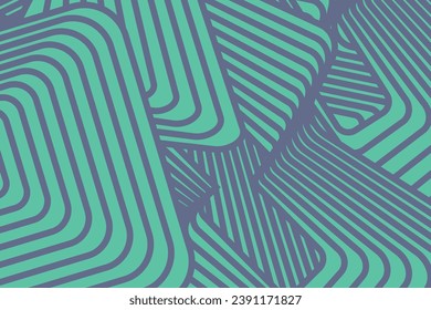 Abstract irregular purple tosca green striped textured background. seamless geometric pattern design for certificate, invitation, clothes and others.
