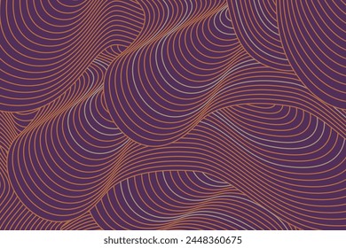 Abstract irregular purple yellow orange color striped textured background. seamless geometric pattern design for certificate, invitation, textile, clothes, cover and others.