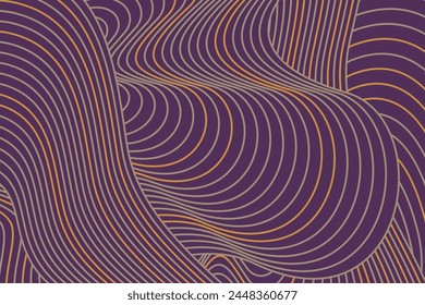 Abstractas irregular púrpura amarillo naranja color rayas texturizado de fondo. diseño geométrico sin fisuras para certificado, invitación, textil, ropa, cubierta y otros.