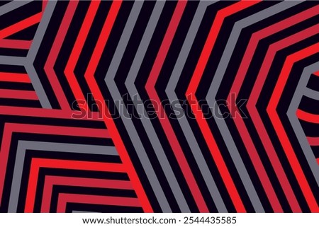 abstract Irregular red black color striped lines textured background. seamless geometric pattern design for certificates, invitations, textiles, apparel, covers, banner and more.
