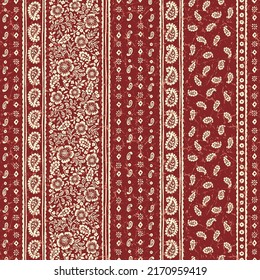 Abstract and irregular seamless chintz pattern,,