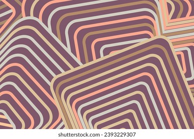 Abstract irregular soft color striped textured background. seamless geometric pattern design for certificate, invitation, clothes, cover and others.