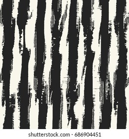 Abstract irregular stripe. Seamless pattern.