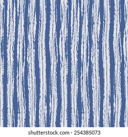 Abstract irregular striped textured background. Seamless pattern. Vector.
