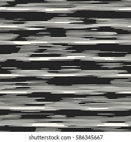 Abstract irregular striped textured background. Seamless pattern.