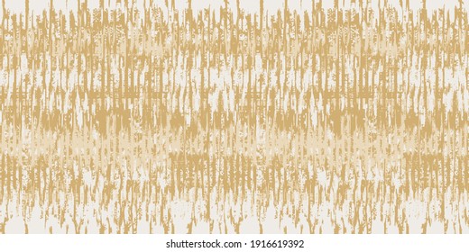 Resumen trazo irregular espacio-teñido melange sutil rayado fondo texturado. de fondo. Patrón vectorial sin cable.