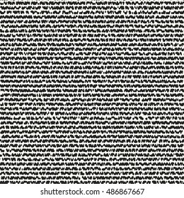 Abstract irregular strokes noisy striped textured background. Seamless pattern.