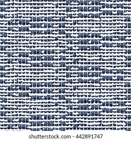 Abstract irregular strokes textured background. Seamless pattern.