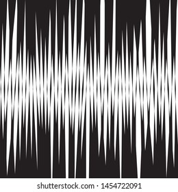 Abstract irregular vertical lines. Vector illustration. Orange stripes. Black and white color
