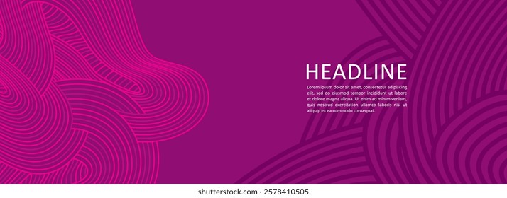 abstract Irregular wave striped lines textured background with empty space. seamless geometric pattern design for certificates, invitations, label, covers, banner and more.
