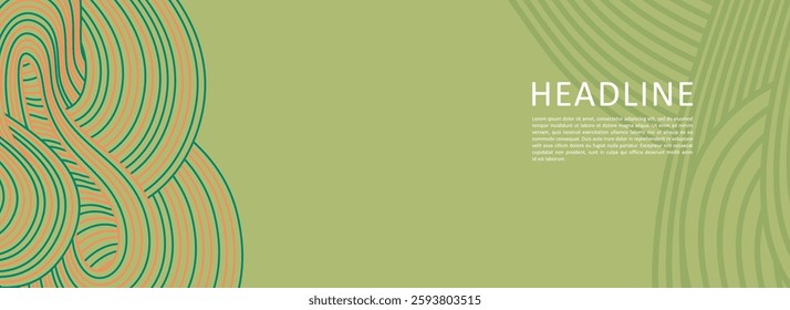 abstract Irregular wave striped lines textured background with empty space. seamless geometric pattern design for certificates, invitations, label, covers, banner and more.
