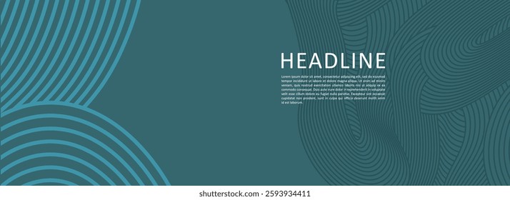 abstract Irregular wave striped lines textured background with empty space. seamless geometric pattern design for certificates, invitations, label, covers, banner and more.

