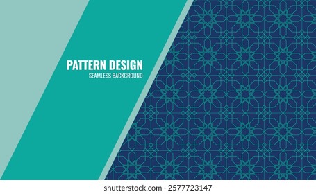  abstract Islamic background with Arabian pattern style and seamless concept