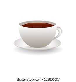 abstract isolated beverage on a white background