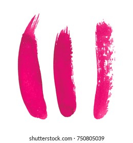 Abstract isolated watercolor hand drawn paper texture stain on white background for text design, web, label. Vector element for card, backdrop, tag