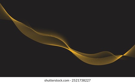 Abstract isometric 3d particle line graph