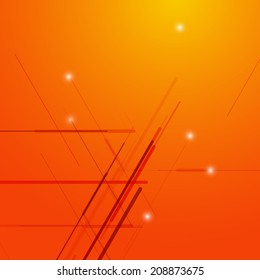 Abstract isometric computer generated 3D blueprint visualization lines background. Vector illustration for break through in technology. Abstract background.