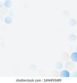 Abstract isometric texture white and blue circle vector technology business concept background. EPS10 vector illustration style graphic design.