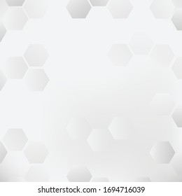 Abstract isometric texture white and gray polygon or low poly vector technology business concept background. EPS10 vector illustration style graphic design.