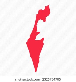 Abstract Israel Simple Map Background, can be used for business designs, presentation designs or any suitable designs.