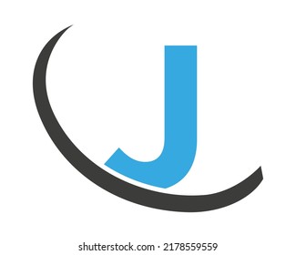 Abstrakter J Letter Modern INITIAL Logo Design